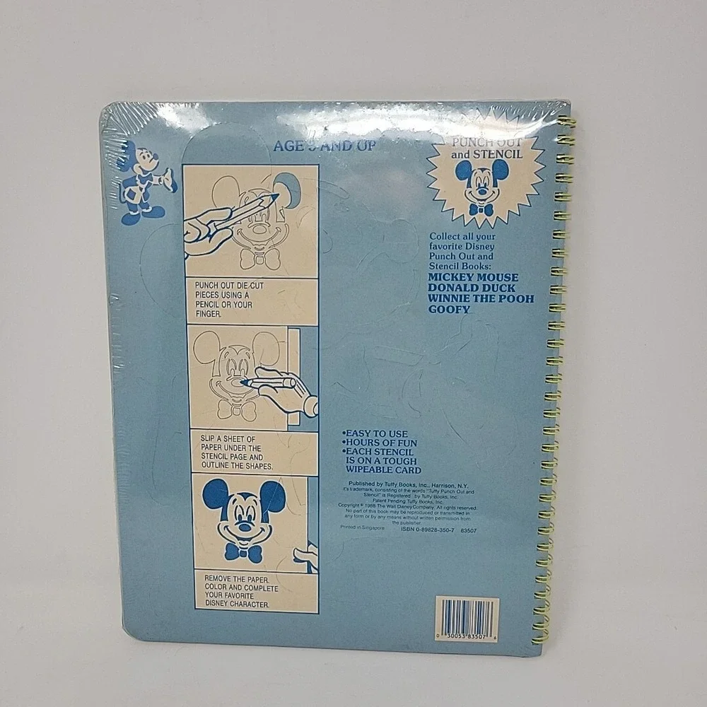 Mickey Mouse‎ Punch out and Stencil Book